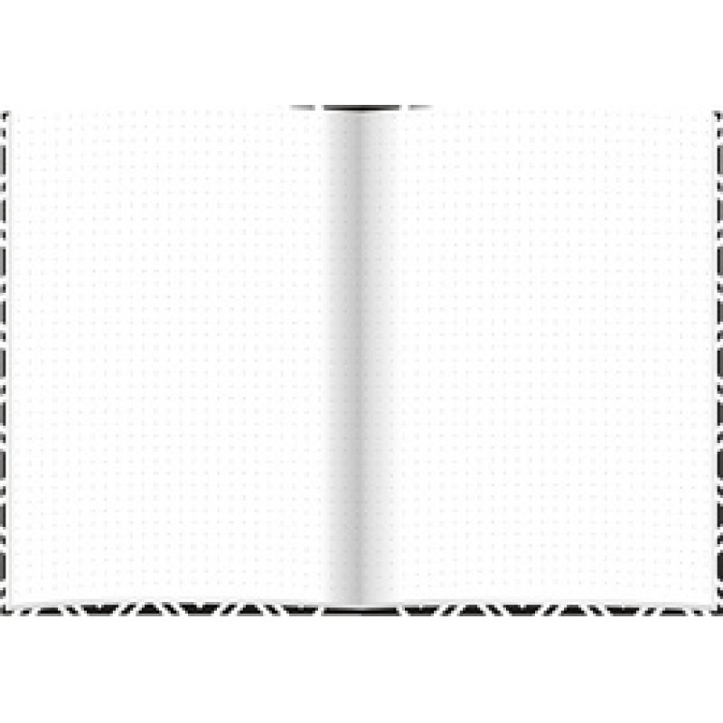 RNK Verlag Cahier "Black & White Rhombus", A5, pointillé