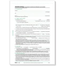 RNK Verlag Vordruck Arbeitsvertrag gewerblich/kaufmännisch