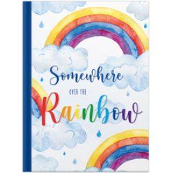 RNK Verlag Carnet de notes "Over the Rainbow", A4, uni