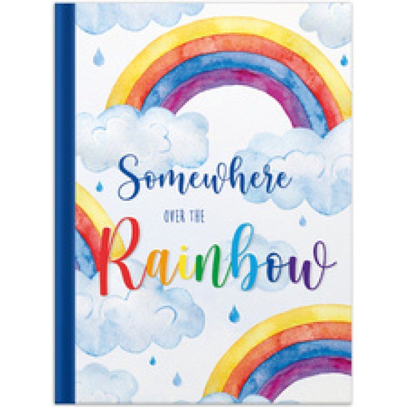 RNK Verlag Carnet de notes "Over the Rainbow", A4, uni