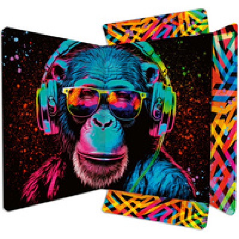 RNK Verlag Pochette à dessins "Neon", A4