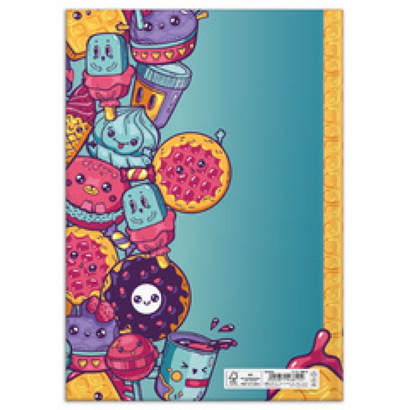 RNK Verlag Carnet de notes "Neon", A4, 96 feuilles, uni