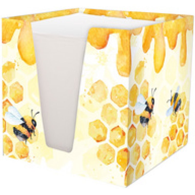 RNK Verlag Bloc cube "Honey", carton rigide, garni