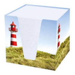 RNK Verlag Bloc cube "Mint", carton rigide, garni