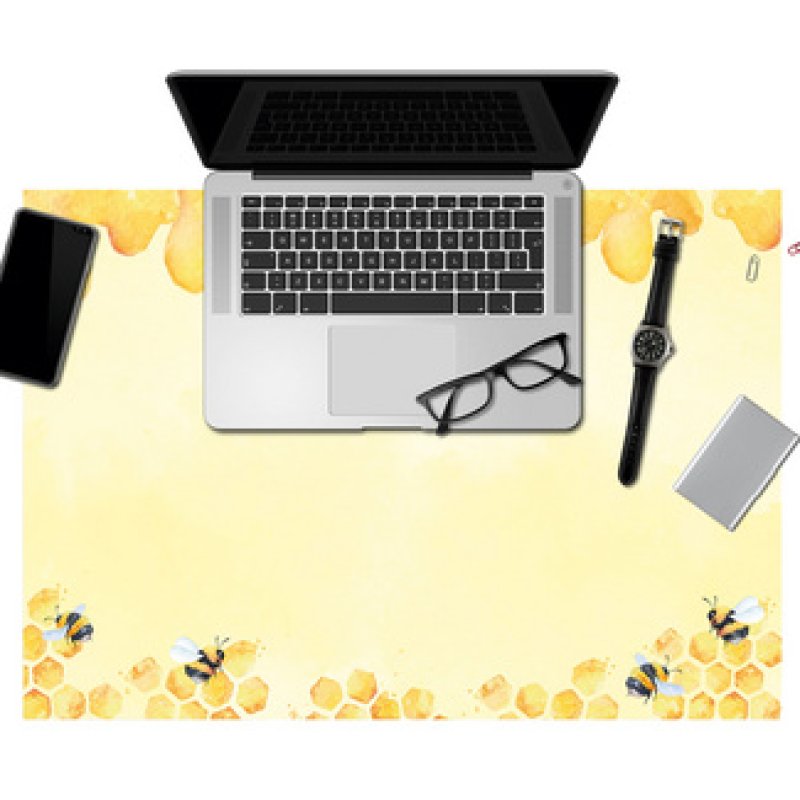 RNK Verlag Sous-mains en papier "Honey", uni