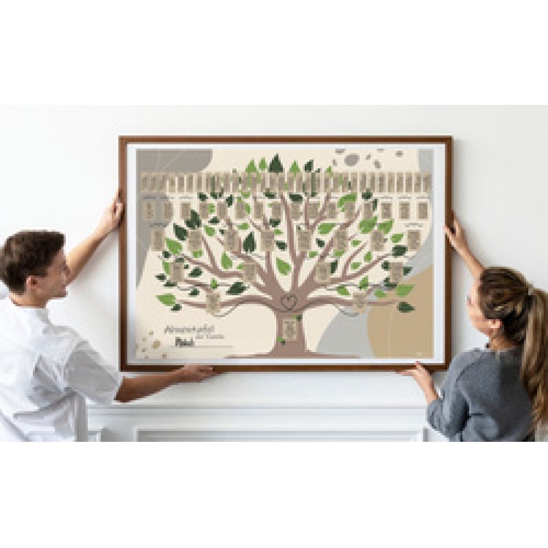 RNK Verlag Schmuck-Ahnentafel "Illustrierter Baum", DIN A1