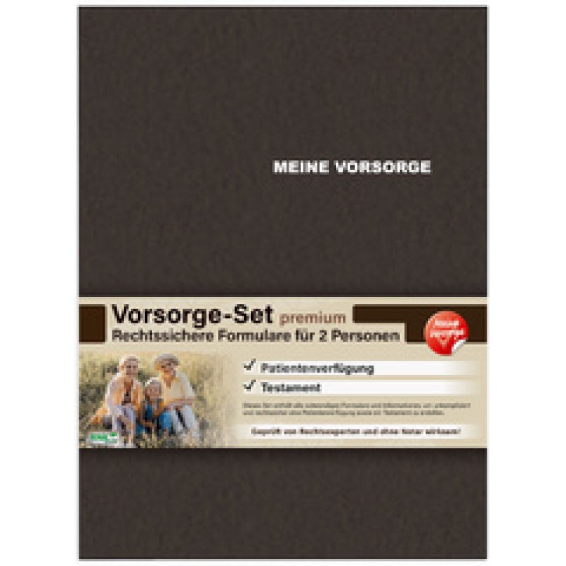 RNK Verlag Vorsorge-Set "Meine Vorsorge", für 2 Personen