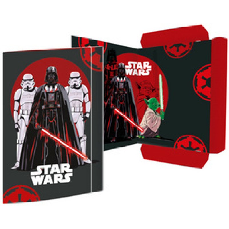 RNK Verlag Carton à dessin "Star Wars", carton, A3