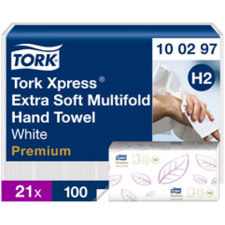 TORK Xpress Essuie-mains interfolié, 212 x 340 mm, pliage W