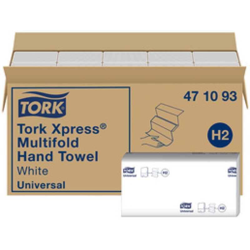 TORK Xpress Essuie-mains interfoliés, 213 x 240 mm, pliage Z