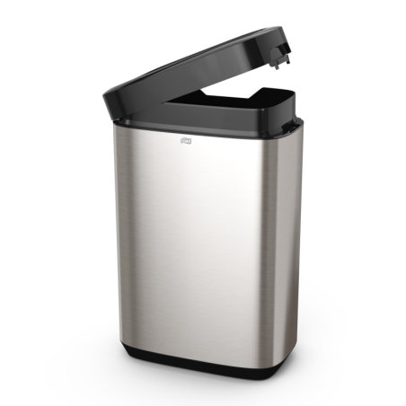 TORK Poubelle Image Design, 50 litres, argent/noir