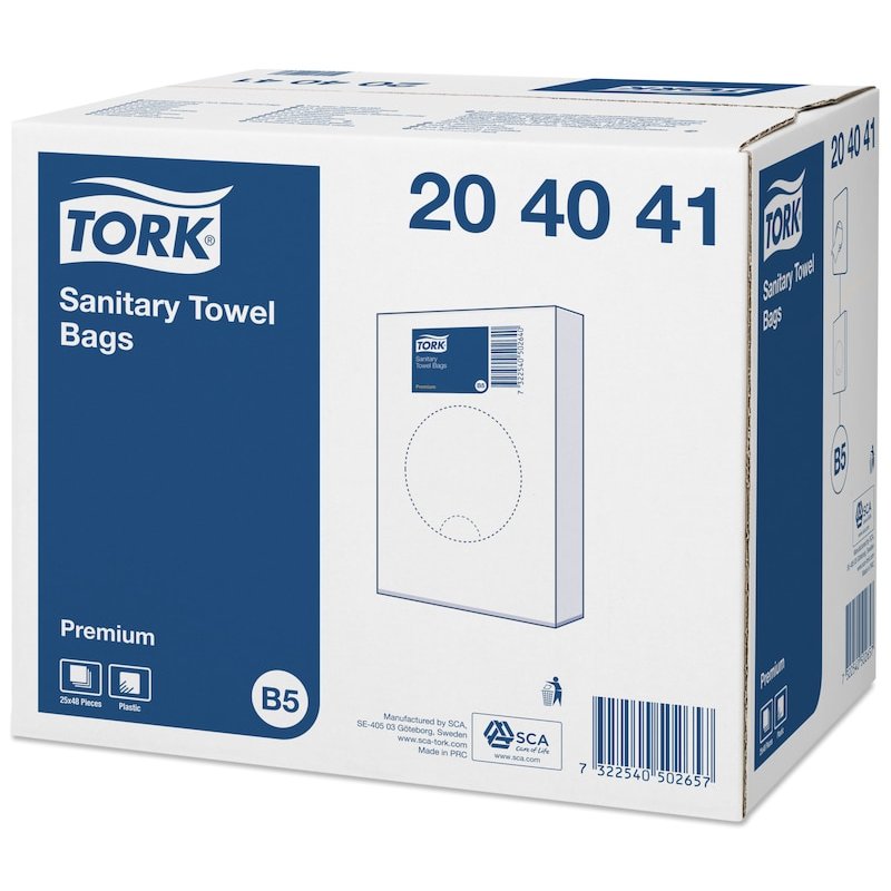 Tork 204041 trash bag White 25 pc(s)