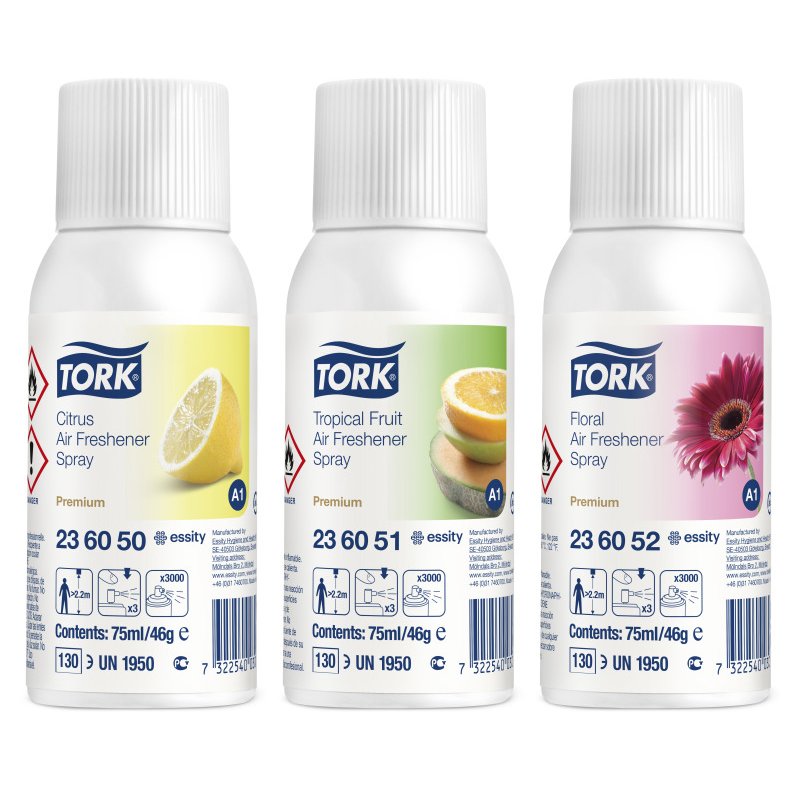 TORK Diffuseur d'aérosol désodorisant, gris
