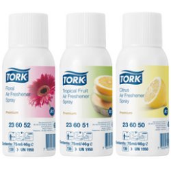 TORK Spray désodorisant "Parfum fruité", 75 ml