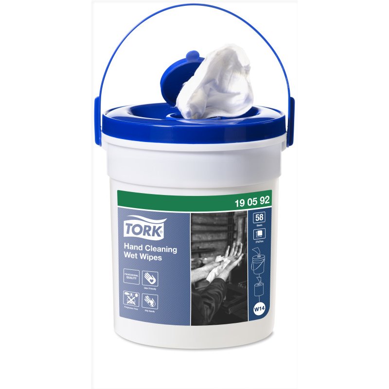 Tork 190592 disposable personal wipe 1 pc(s) Unisex 58 sheets