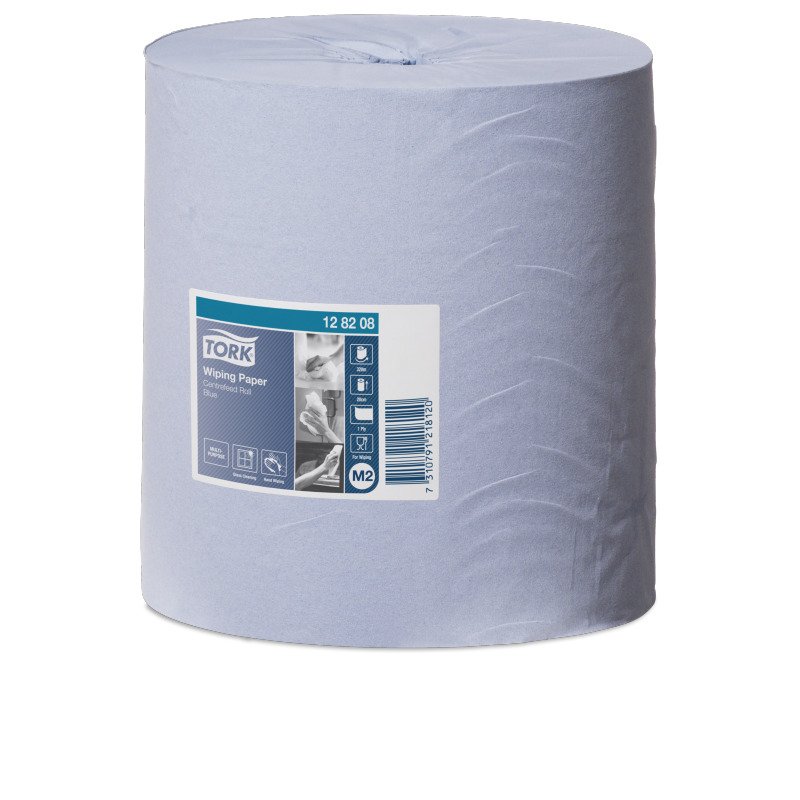 TORK Rouleau de papier nettoyant multi-usage, 320 m, bleu