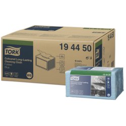 Tork 194450 Chiffon de nettoyage Papier Bleu 40 pièce(s)