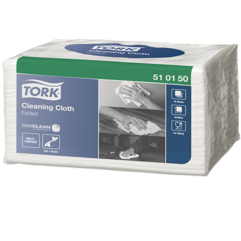 TORK Chiffon de nettoyage tout usage, 385 X 315 mm, blanc