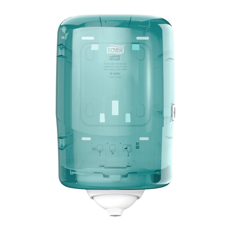 Tork 473167 paper towel dispenser Roll paper towel dispenser Turquoise, White