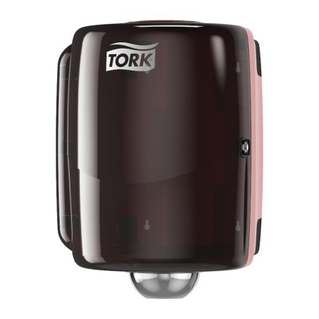 TORK Distributeur à dévidage central Maxi, rouge/noir
