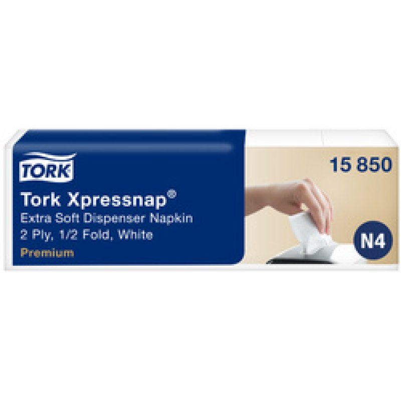 TORK Xpressnap Serviette, 213 x 165 mm, citron vert