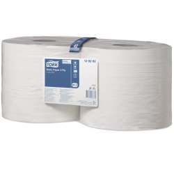 TORK Rouleau nettoyant multi-usage, 2 couches, 340 m, blanc