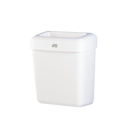 Tork 226100 poubelle 20 L Rectangulaire Plastique Blanc