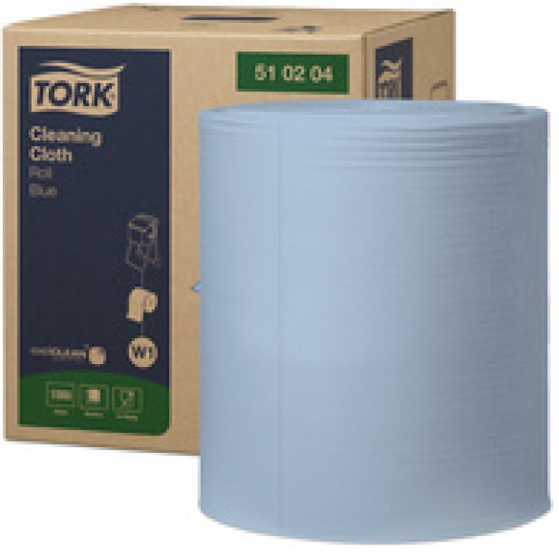 TORK Rouleau nettoyant multi-usage, 1 couche, 114 m, blanc