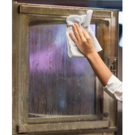 TORK Rouleau de papier nettoyant industriel, 60,8 m, blanc