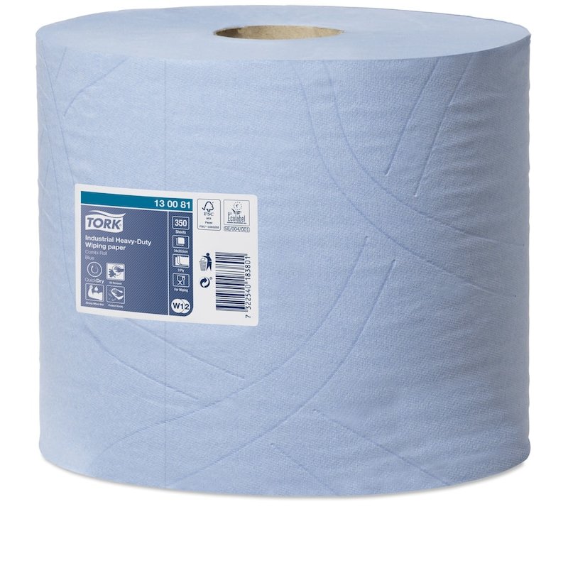 Tork 130081 paper towels 350 sheets Blue 119 m