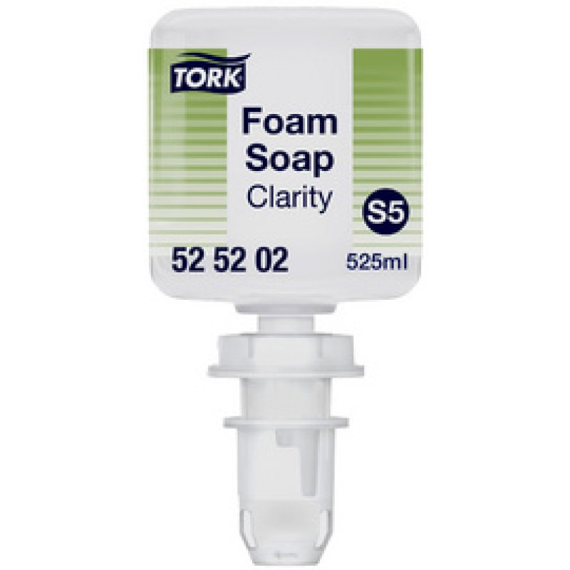 TORK Savon mousse pur pour mini-distributeur, 525 ml