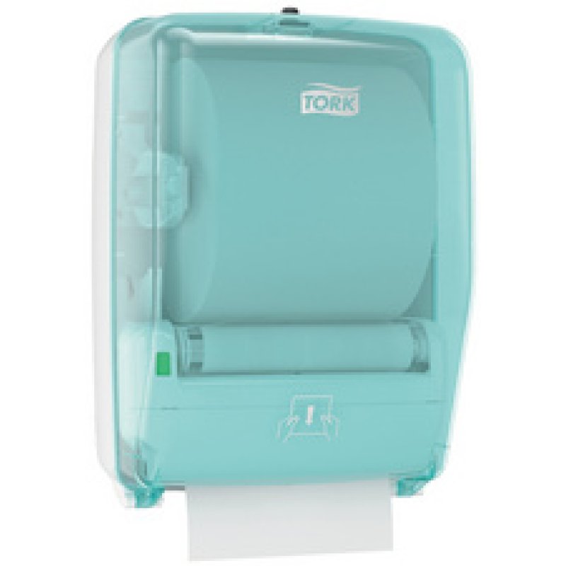TORK Distributeur d'essuie-mains PERFORMANCE, turquoise