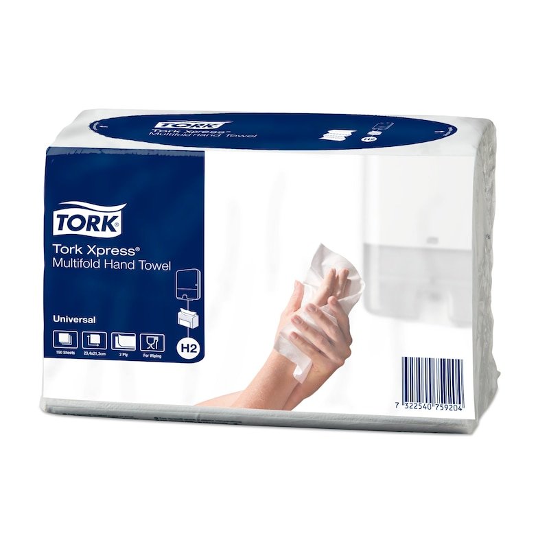 Tork 130299 paper towels Recycled fibre Natural