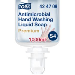 TORK Savon liquide, antimicrobien, 1.000 ml