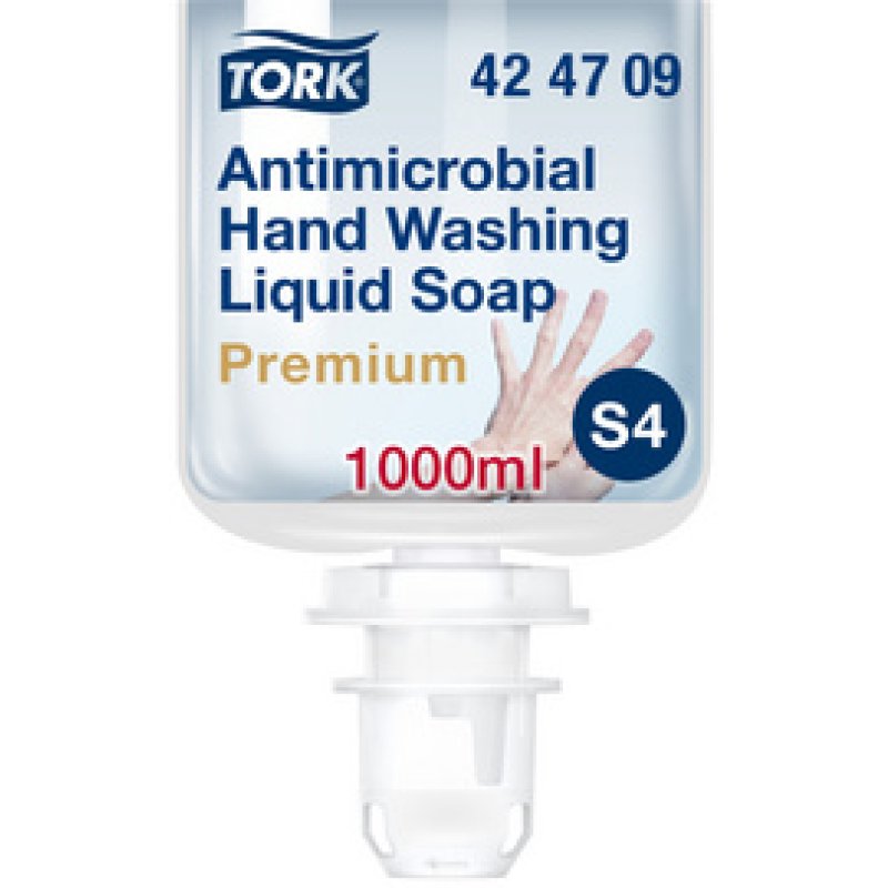 TORK Savon liquide, antimicrobien, 1.000 ml