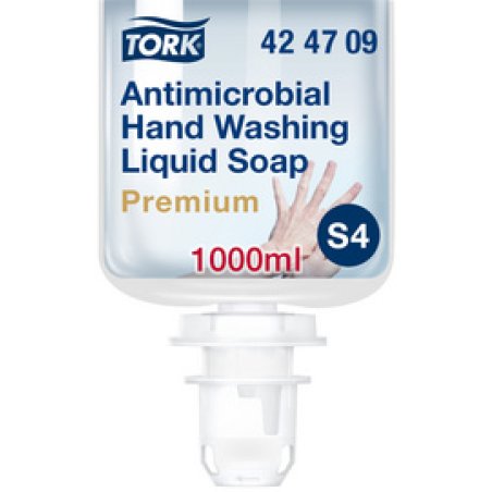 TORK Savon liquide, antimicrobien, 1.000 ml