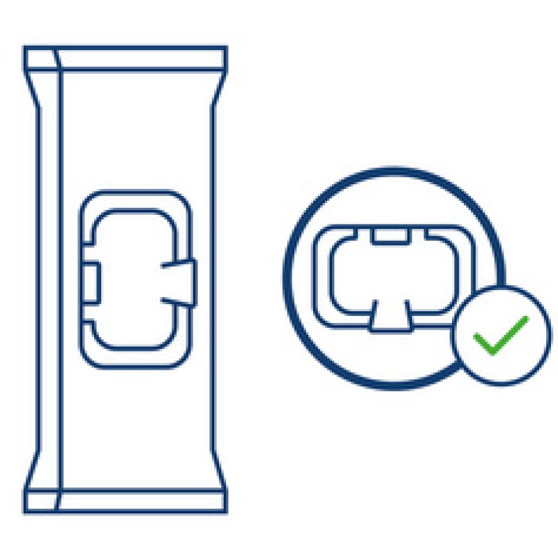 TORK Lingette désinfectante pour surfaces, 180 x 200 mm