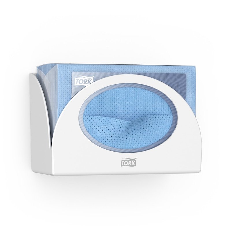 TORK Distributeur de chiffons PERFORMANCE, plastique, blanc