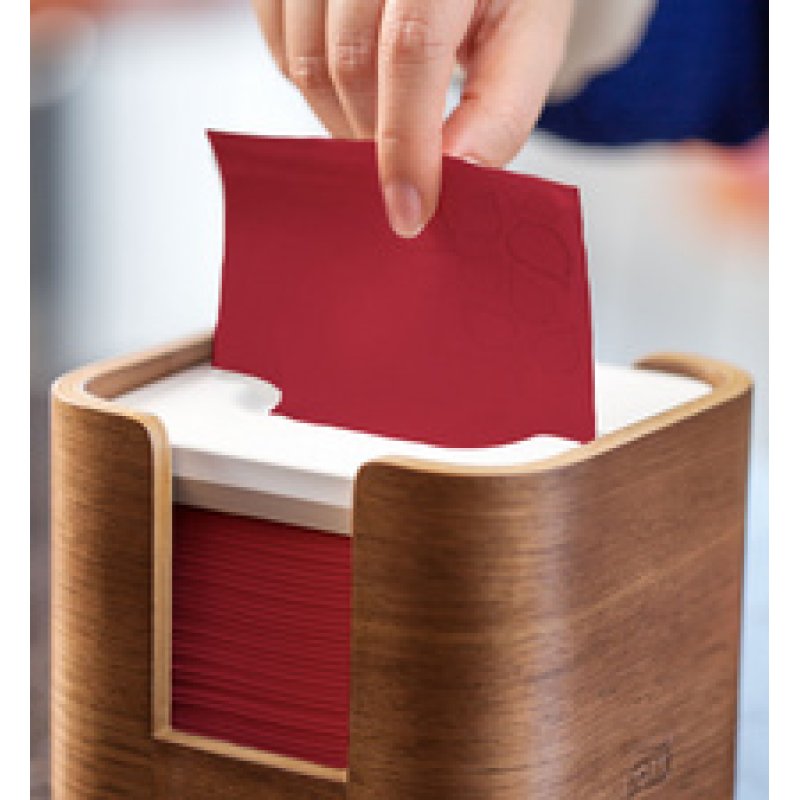 TORK Xpressnap Serviette, 213 x 165 mm, bordeaux