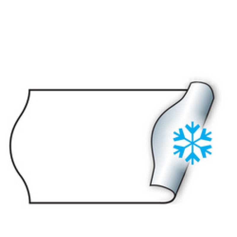 METO Étiquette pour étiqueteuse de prix, 22 x 12 mm, blanc