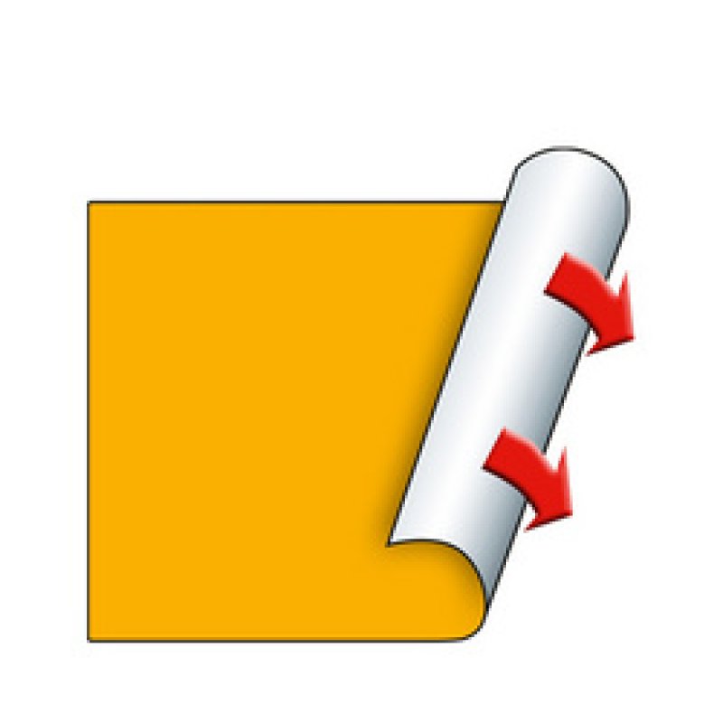 METO Étiquette pour étiqueteuse de prix, 29 x 28 mm, orange