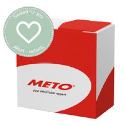 METO Etiquette autocollante "Herz - Sealed for you"