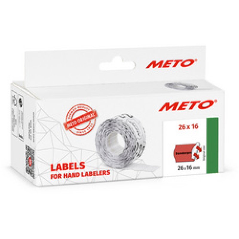 METO Vordruck-Etiketten für Preisauszeichner, 26 x 12 mm