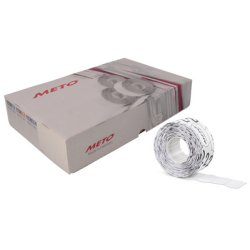 METO Étiquette pour étiqueteuse de prix, 32 x 19 mm, blanc