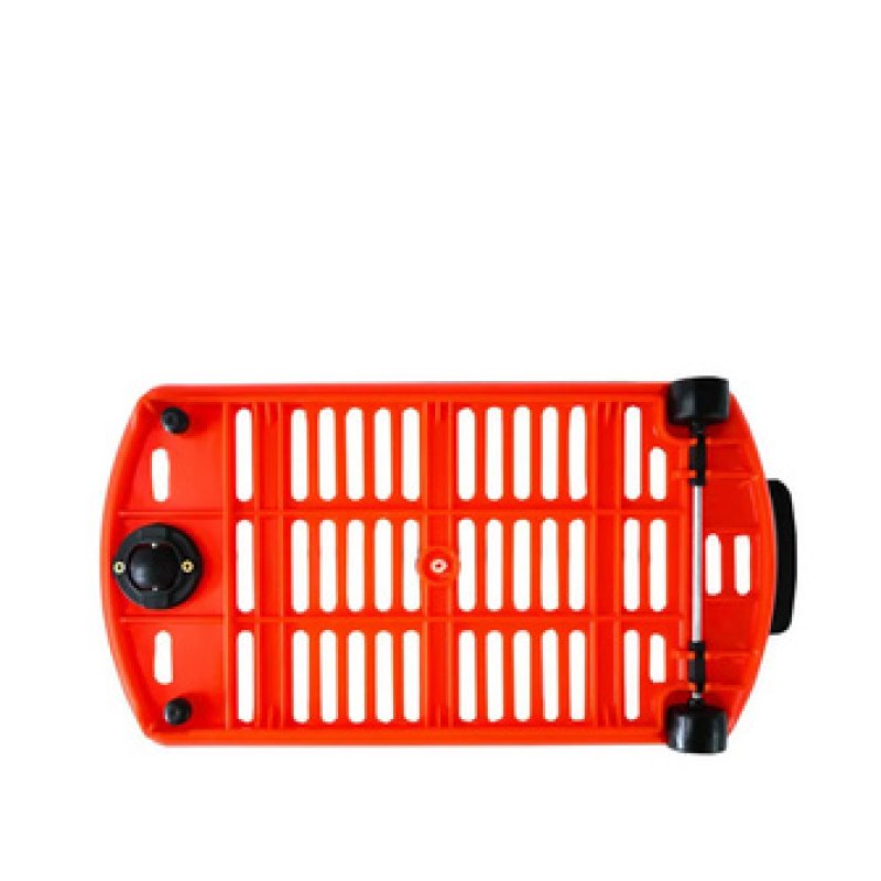 METO Panier à provisions avec poignées, 28 litres, rouge