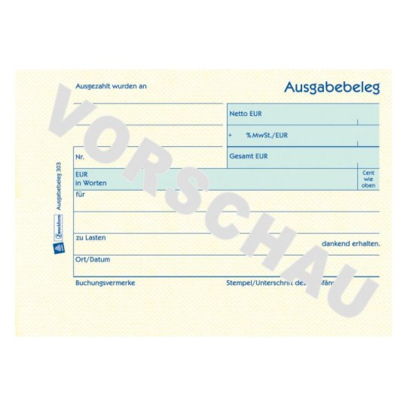 Avery 303 administration book Blue, White, Yellow