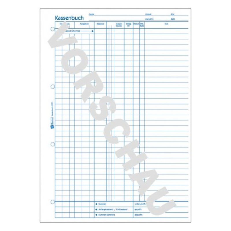 Avery 426 administration book Blue, White