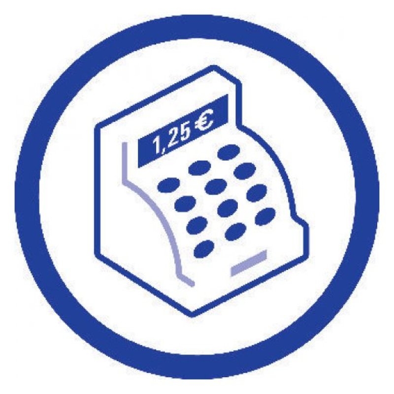 Avery 426 administration book Blue, White