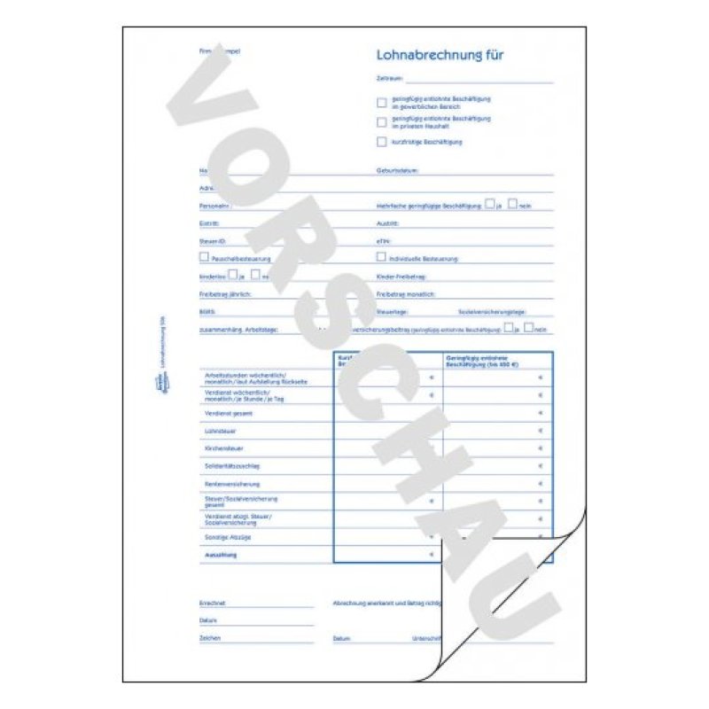 Avery 506 administration book Blue, White