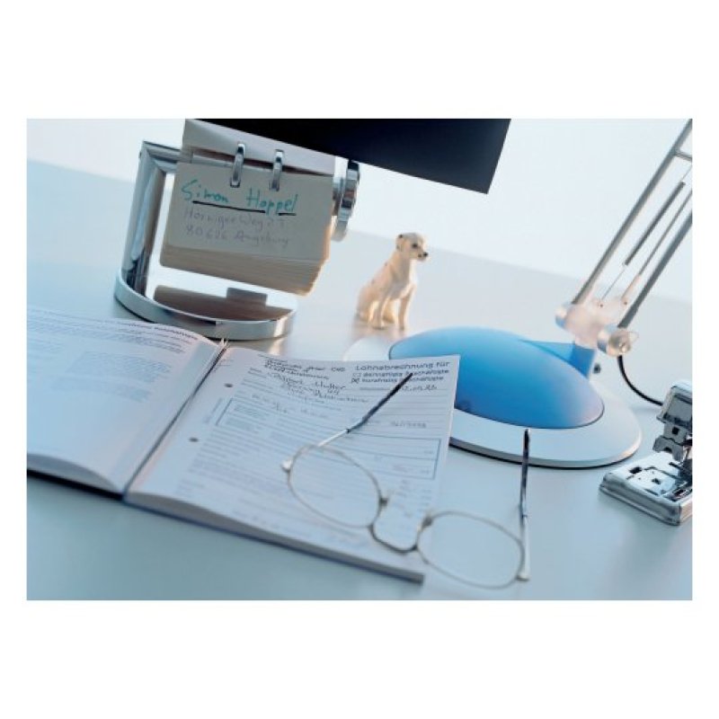 Avery 506 livre d'administration Bleu, Blanc